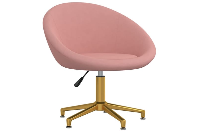 Matstol rosa sammet - Rosa - Möbler - Fåtölj & stolar - Karmstol