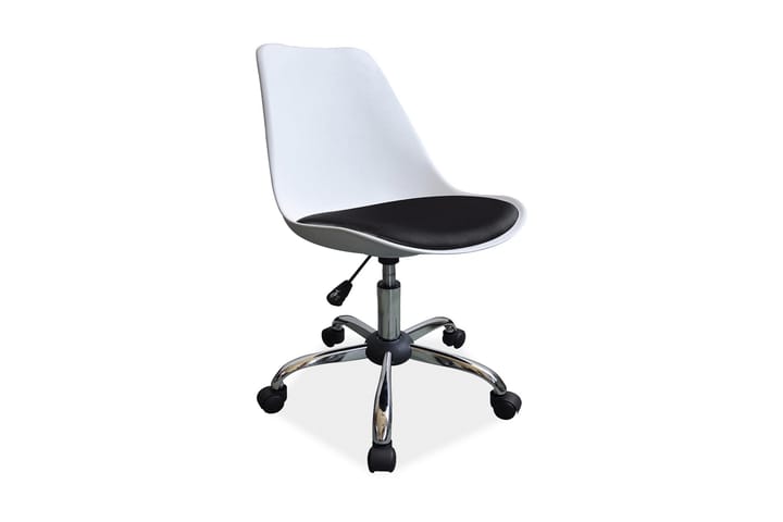 Kontorsstol Canoona Ställbar - Svart/Silver - Möbler - Fåtölj & stolar - Kontorsstol & skrivbordsstol