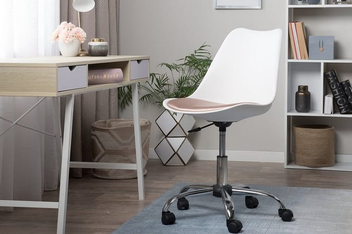 Kontorsstol Dakota Ii - Vit - Möbler - Fåtölj & stolar - Kontorsstol & skrivbordsstol