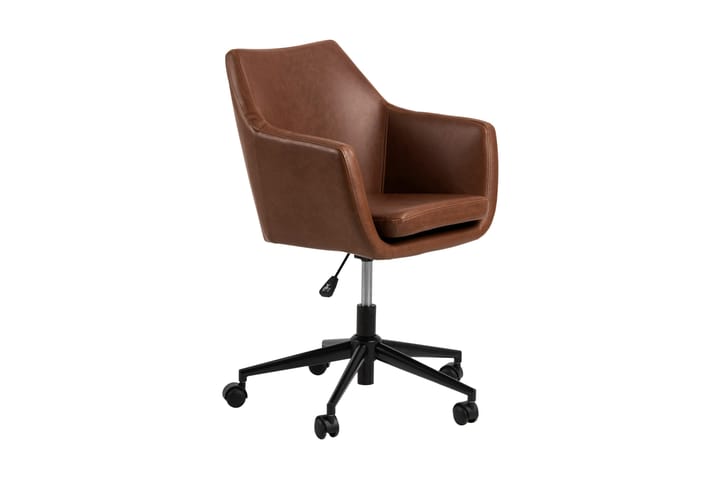 Kontorsstol Esenurt Vintage - Brun/Svart - Möbler - Fåtölj & stolar - Kontorsstol & skrivbordsstol