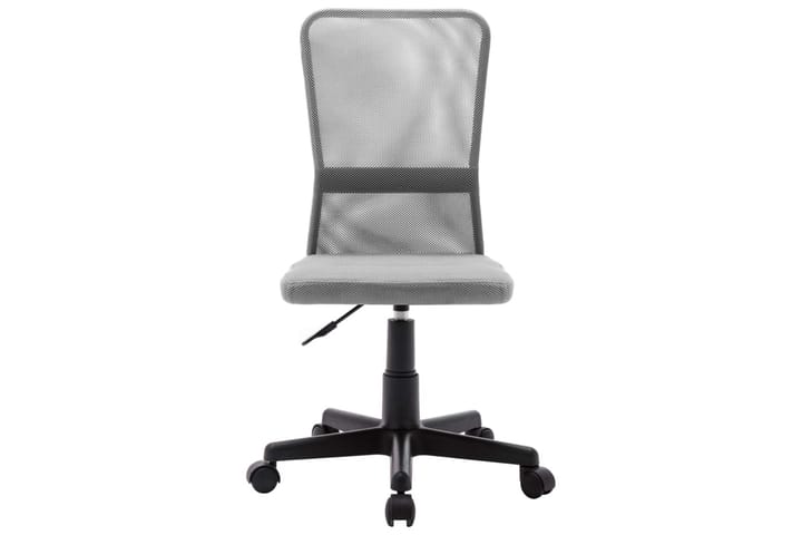 Kontorsstol grå 44x52x100 cm nättyg - Grå - Möbler - Fåtölj & stolar - Kontorsstol & skrivbordsstol