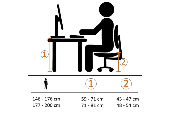 Kontorsstol Isman - Grön - Möbler - Fåtölj & stolar - Kontorsstol & skrivbordsstol