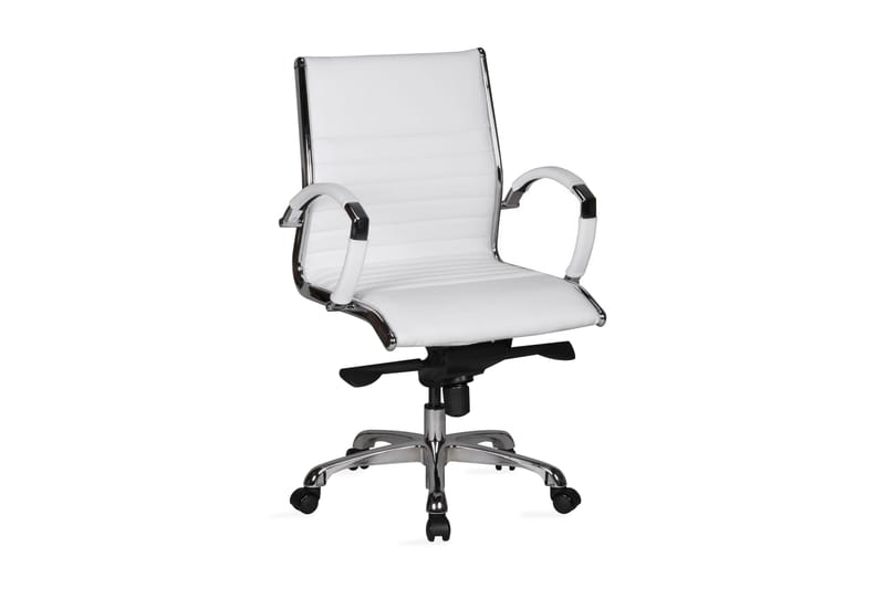 Kontorsstol Mackinsey - Vit - Möbler - Fåtölj & stolar - Kontorsstol & skrivbordsstol
