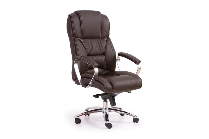 Kontorsstol Maurine - Mörkbrun - Möbler - Fåtölj & stolar - Kontorsstol & skrivbordsstol