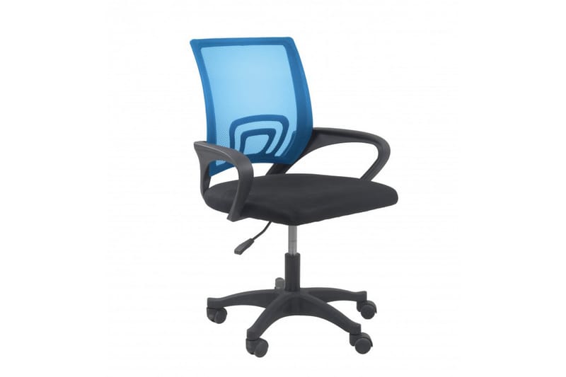 Kontorsstol Mornago - Blå/Svart - Möbler - Fåtölj & stolar - Kontorsstol & skrivbordsstol