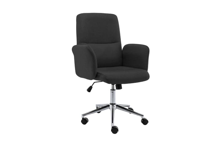 Kontorsstol svart tyg - Svart - Möbler - Fåtölj & stolar - Kontorsstol & skrivbordsstol