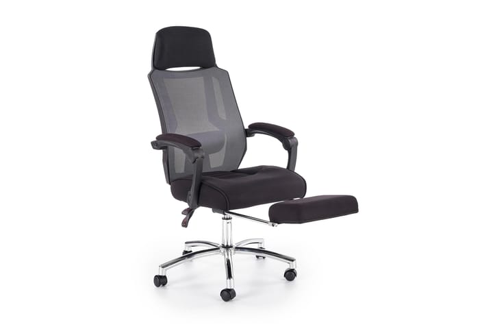 Kontorsstol Turchin - Svart|Grå - Möbler - Fåtölj & stolar - Kontorsstol & skrivbordsstol