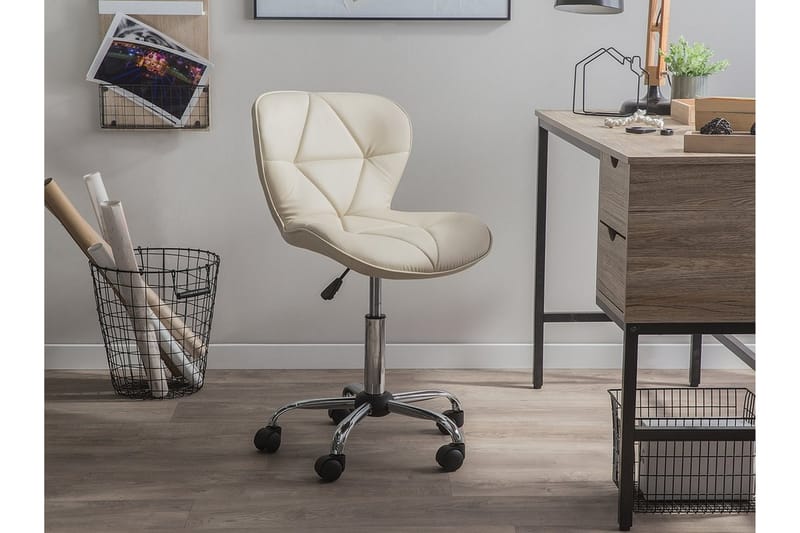 Kontorsstol Valetta - Beige - Möbler - Fåtölj & stolar - Kontorsstol & skrivbordsstol