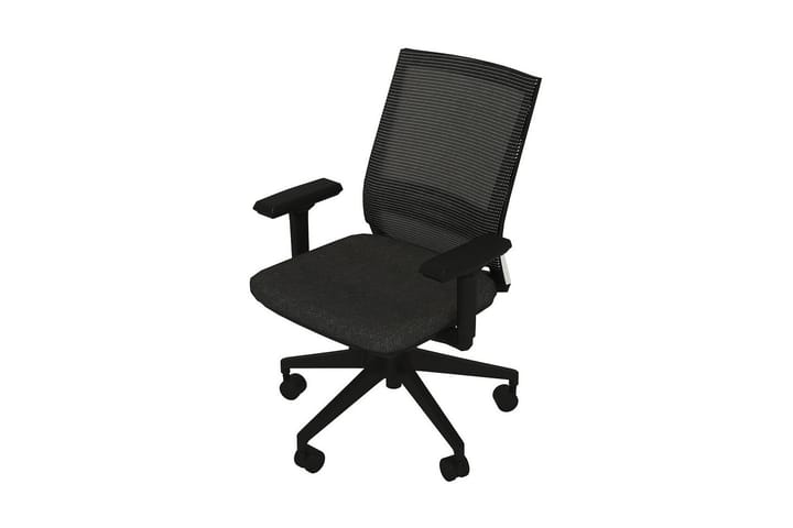 Kontorsstol Wapenwal - Svart/Metall - Möbler - Fåtölj & stolar - Kontorsstol & skrivbordsstol