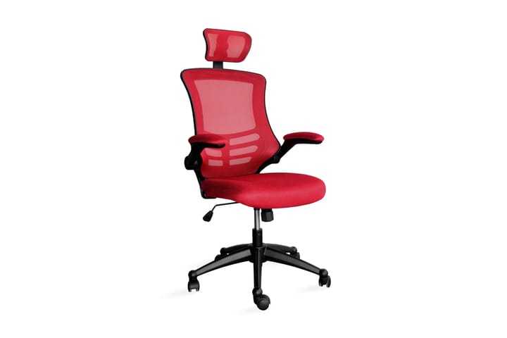 Kontorstol RAGUSA 665xD51xH117-126cm röd - Möbler - Fåtölj & stolar - Kontorsstol & skrivbordsstol