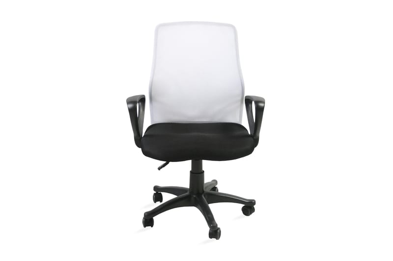 Kontorstol TREVISO 59xD58xH90-102cm svart/vit - Möbler - Fåtölj & stolar - Kontorsstol & skrivbordsstol