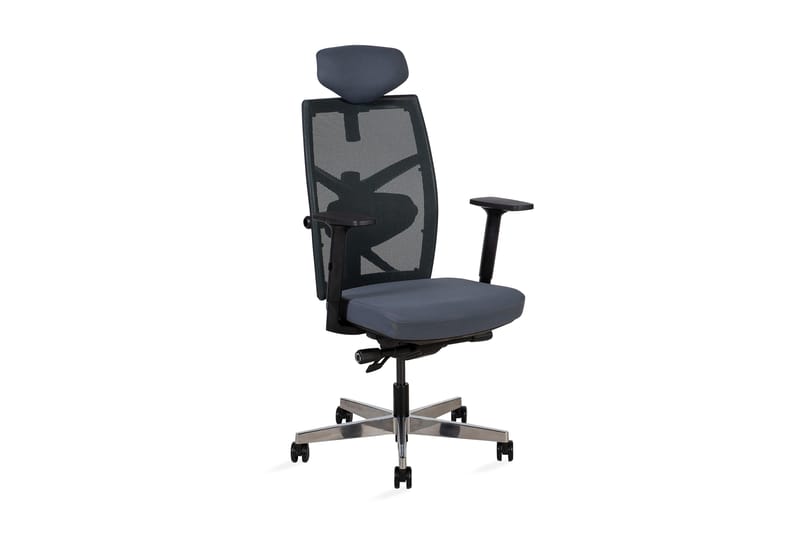 Kontorstol Tune 70x70xh111-128 cm Grå - Möbler - Fåtölj & stolar - Kontorsstol & skrivbordsstol