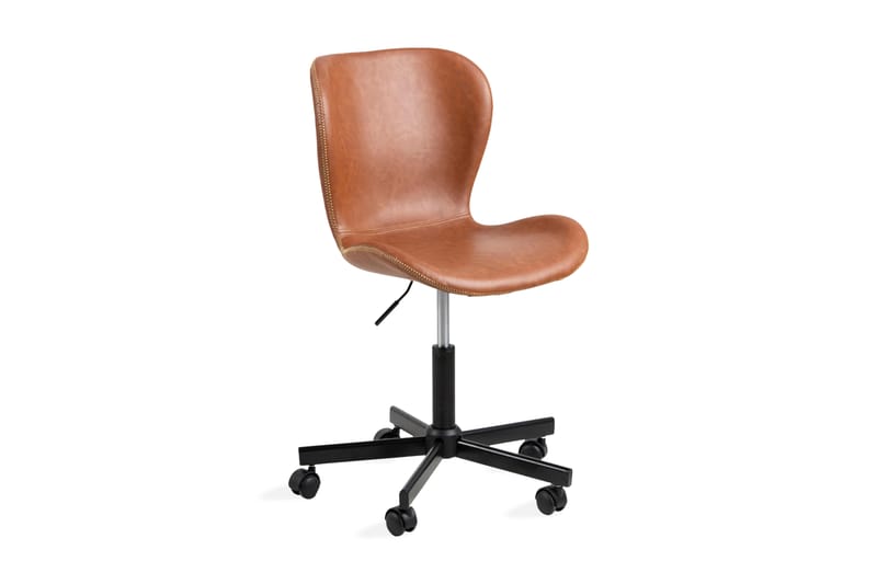 Skrivbordsstol Batilda - Brun - Möbler - Fåtölj & stolar - Kontorsstol & skrivbordsstol