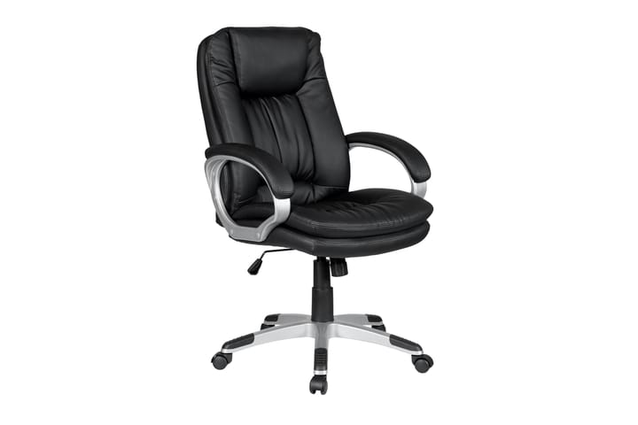 Skrivbordsstol Jogerst - Svart/Silver - Möbler - Fåtölj & stolar - Kontorsstol & skrivbordsstol