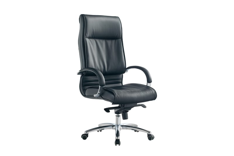 Skrivbordsstol Konstläder black - Möbler - Fåtölj & stolar - Kontorsstol & skrivbordsstol