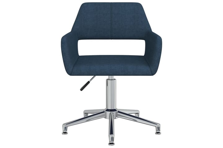 Snurrbar kontorsstol blå tyg - Blå - Möbler - Fåtölj & stolar - Kontorsstol & skrivbordsstol