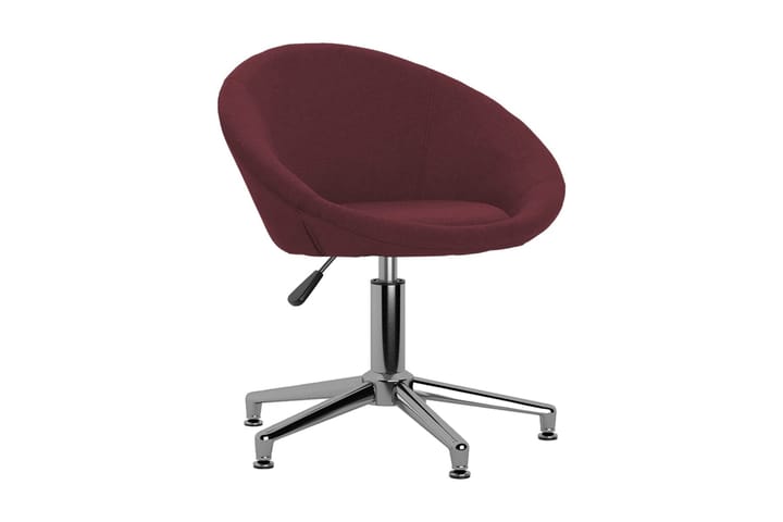 Snurrbar kontorsstol lila tyg - Lila - Möbler - Fåtölj & stolar - Kontorsstol & skrivbordsstol