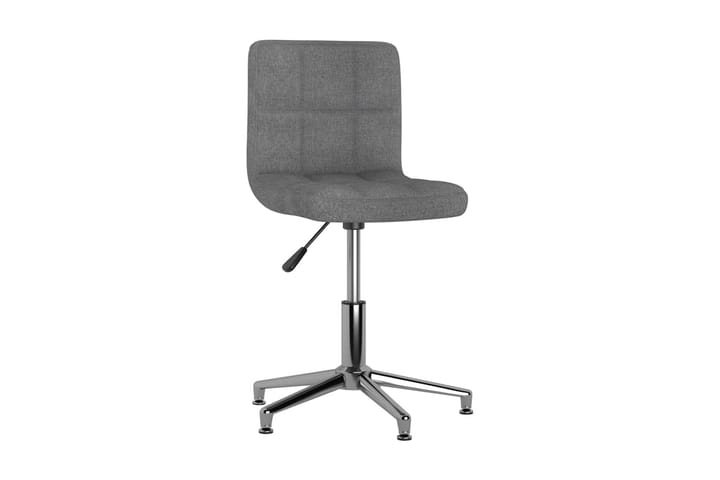 Snurrbar kontorsstol ljusgrå tyg - Grå - Möbler - Fåtölj & stolar - Kontorsstol & skrivbordsstol