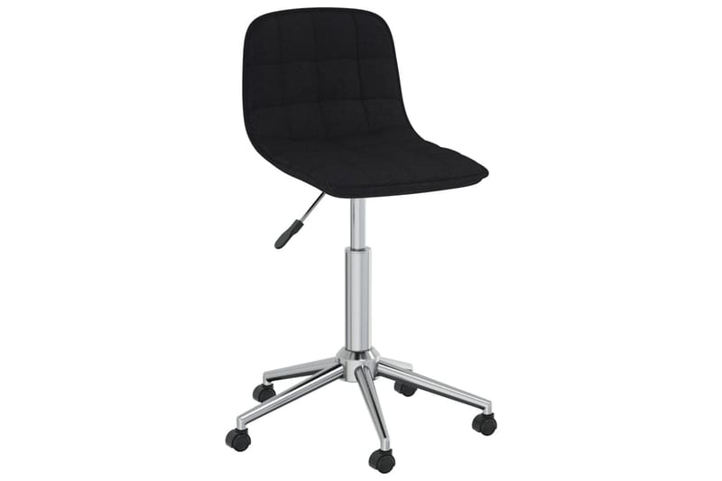 Snurrbar kontorsstol svart tyg - Svart - Möbler - Fåtölj & stolar - Kontorsstol & skrivbordsstol