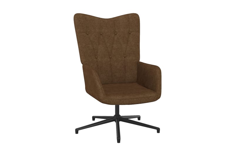 Vilstol brun tyg - Brun - Möbler - Fåtölj & stolar - Kontorsstol & skrivbordsstol