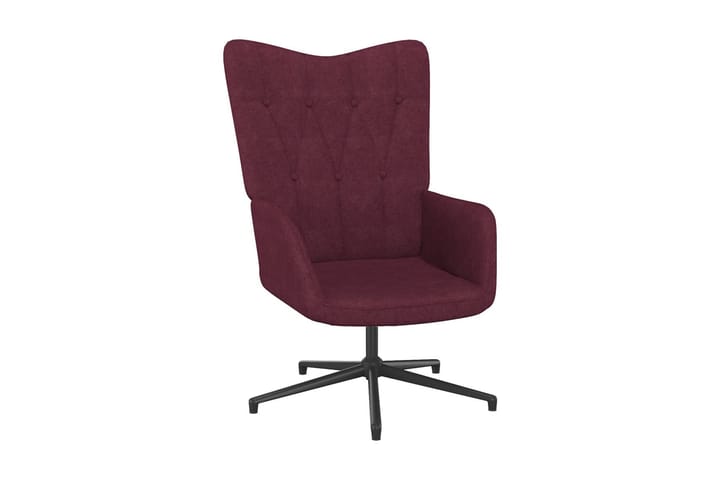 Vilstol lila tyg - Lila - Möbler - Fåtölj & stolar - Kontorsstol & skrivbordsstol