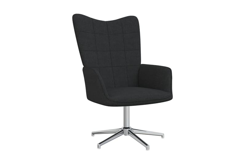 Vilstol svart tyg - Svart - Möbler - Fåtölj & stolar - Kontorsstol & skrivbordsstol