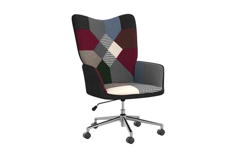 Vilstol tyg lapptäcke - Flerfärgad - Möbler - Fåtölj & stolar - Kontorsstol & skrivbordsstol