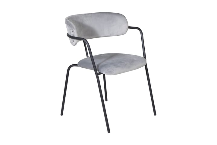 Fåtölj Ayacor - Grå|Svart - Möbler - Fåtölj & stolar - Karmstol