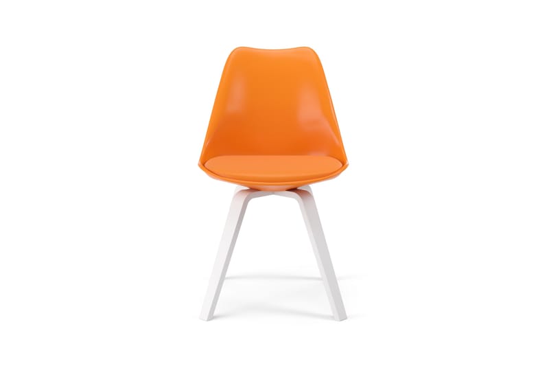 Gina Stol 2-pack 83 cm - Orange - Möbler - Fåtölj & stolar - Matstol & köksstol