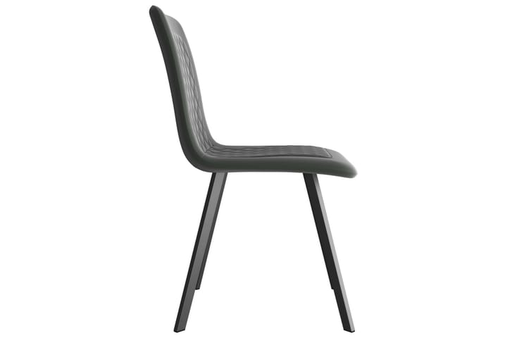 Matstolar 2 st grå sammet - Grå - Möbler - Fåtölj & stolar - Matstol & köksstol