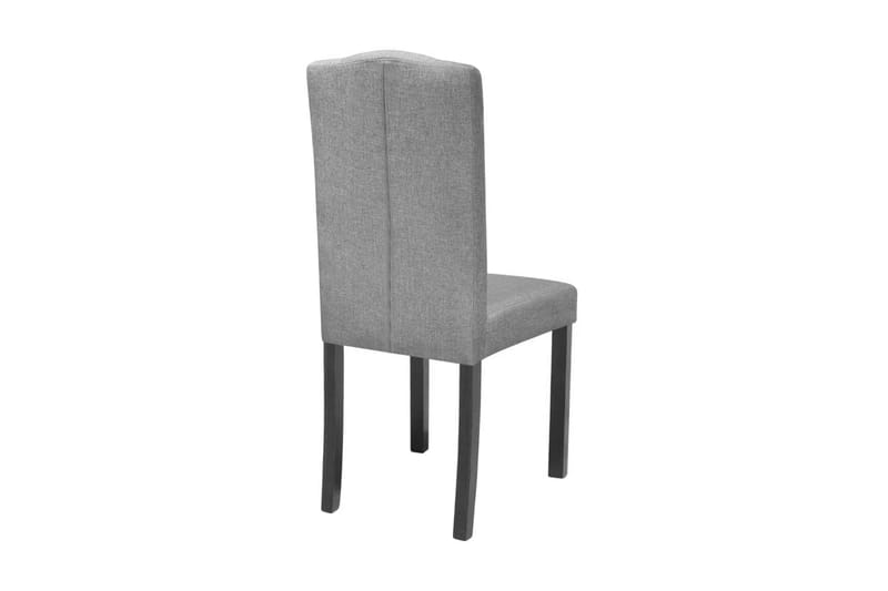 Matstolar 6 st grå tyg - Grå - Möbler - Fåtölj & stolar - Matstol & köksstol