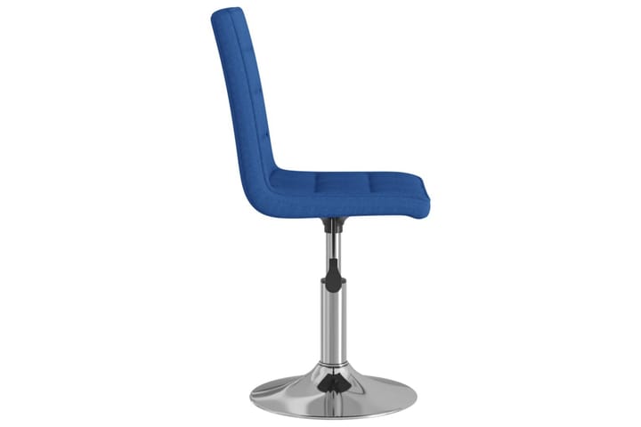 Snurrbar matstol blå tyg - Blå - Möbler - Fåtölj & stolar - Matstol & köksstol