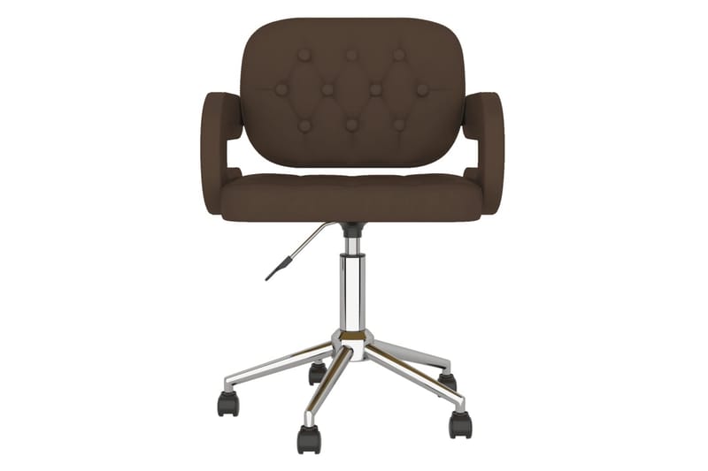 Snurrbar matstol brun konstläder - Brun - Möbler - Fåtölj & stolar - Matstol & köksstol