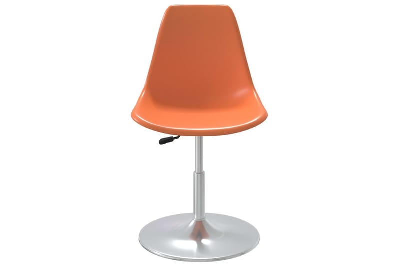 Snurrbara matstolar 2 st orange PP - Orange - Möbler - Fåtölj & stolar - Matstol & köksstol