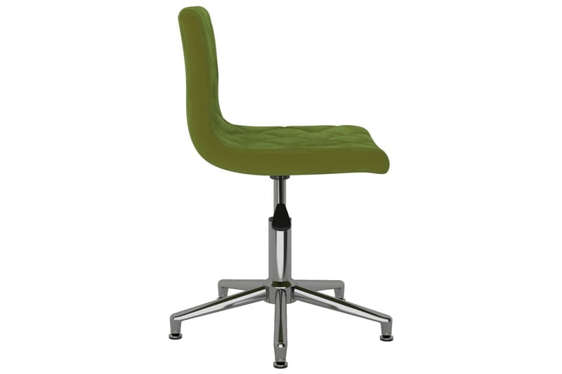 Snurrbara matstolar 4 st ljusgrön sammet - Grön - Möbler - Fåtölj & stolar - Matstol & köksstol