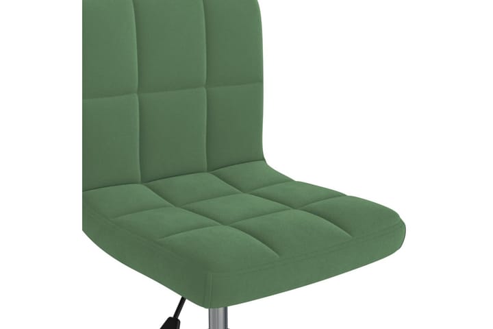 Snurrbara matstolar 6 st mörkgrön sammet - Grön - Möbler - Fåtölj & stolar - Matstol & köksstol