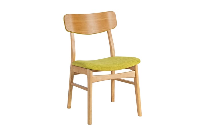 Stol Jaxton 49x535xh80 cm Grön Ek - Möbler - Fåtölj & stolar - Matstol & köksstol