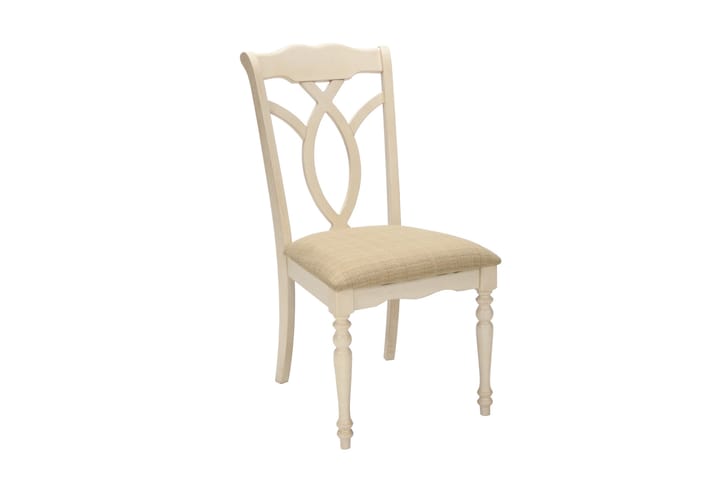 Stol LILY 49x63xH98cm färg: beige färg: antikvit - Möbler - Fåtölj & stolar - Matstol & köksstol