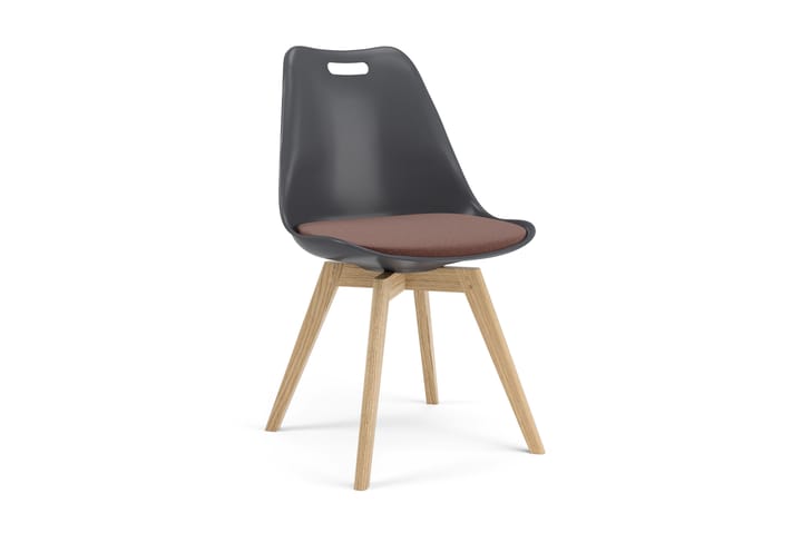 Utdragbart Matbord Gina 90 cm - Grå/Brun - Möbler - Fåtölj & stolar - Matstol & köksstol