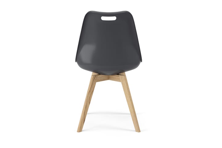 Utdragbart Matbord Gina 90 cm - Grå/Brun - Möbler - Fåtölj & stolar - Matstol & köksstol