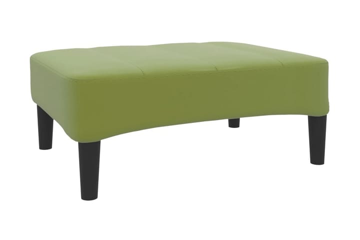 Fotpall ljusgrön 78x56x32 cm sammet - Ljusgrön - Möbler - Fåtölj & stolar - Pall & puff - Fotpallar