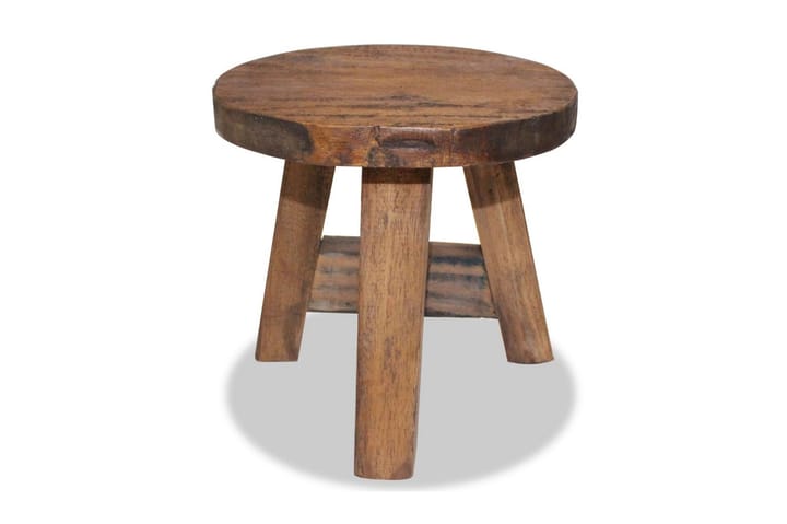 Pall massivt återvunnet trä - Brun - Möbler - Bord & matgrupp - Avlastningsbord & sidobord - Sängbord & nattduksbord