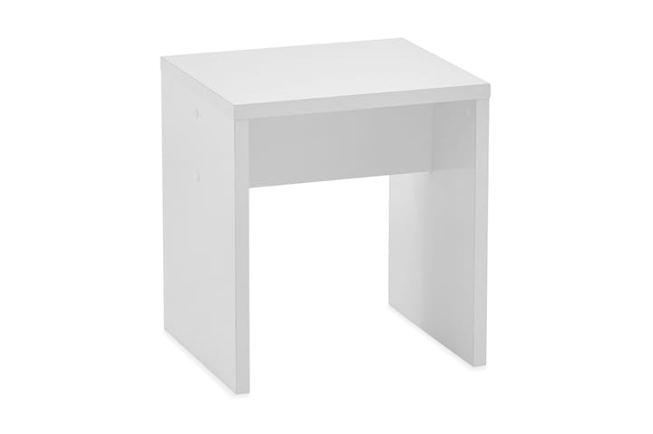 Sittpall Alwang 40 cm - Vit - Möbler - Bord & matgrupp - Sminkbord & toalettbord