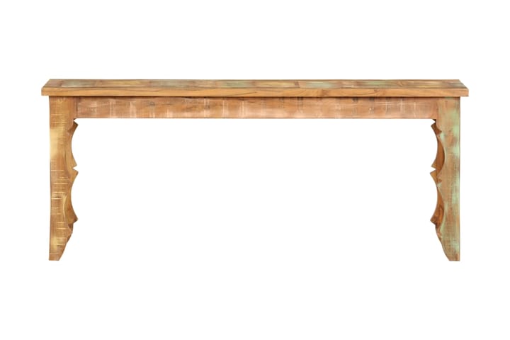 Bänk 110x35x45 cm massivt återvunnet trä - Brun - Möbler - Fåtölj & stolar - Sittbänk