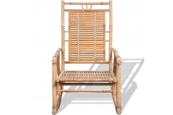Gungstol i bambu - Brun - Möbler - Fåtölj & stolar - Snurrstol & Gungstol