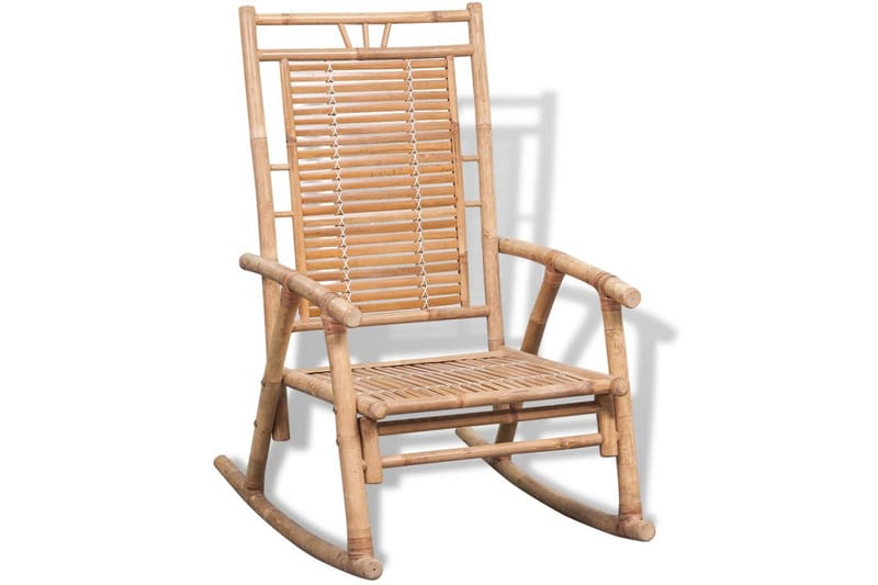 Gungstol i bambu - Brun - Möbler - Fåtölj & stolar - Snurrstol & Gungstol