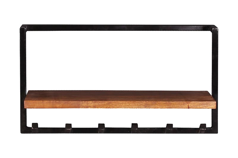 Klädkrokar Netley 65x25 cm - Mango/Natur/Svart - Möbler - Bord & matgrupp - Bordstillbehör - Illäggsskiva
