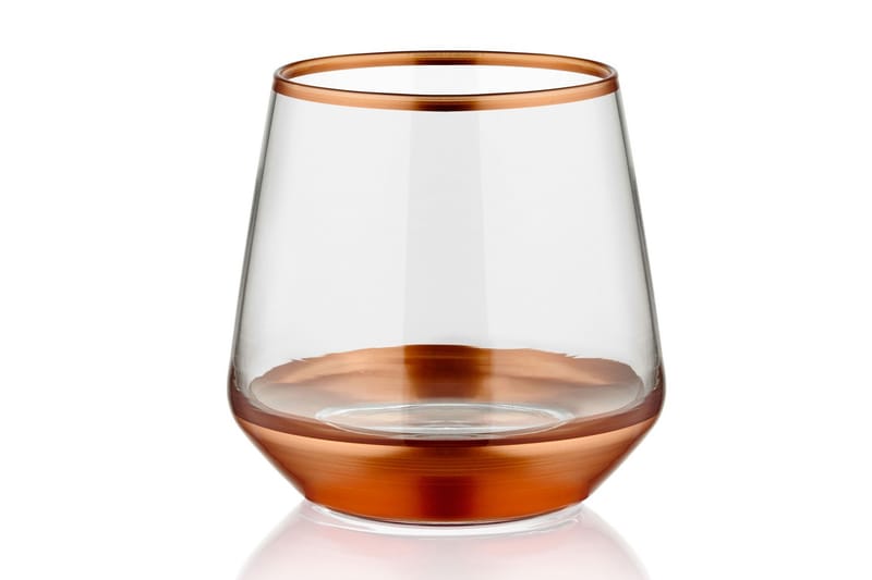 Vattenglas - Roséguld - Servering & matlagning - Glas - Vattenglas