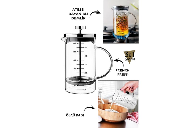 Kaffebryggare - Transparent - Servering & matlagning - Köksmaskin - Kaffemaskin & kaffetillbehör - Kaffebryggare