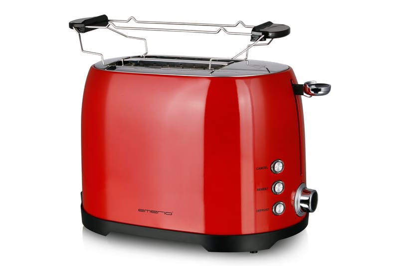 Brödrost Retro Red TO-122102.1 - Emerio - Servering & matlagning - Köksmaskiner - Värma & koka - Brödrost
